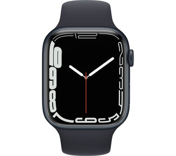 APPLE Watch Series 7 GPS - Midnight Aluminium with Midnight Sports Band, 45mm - Acceptable